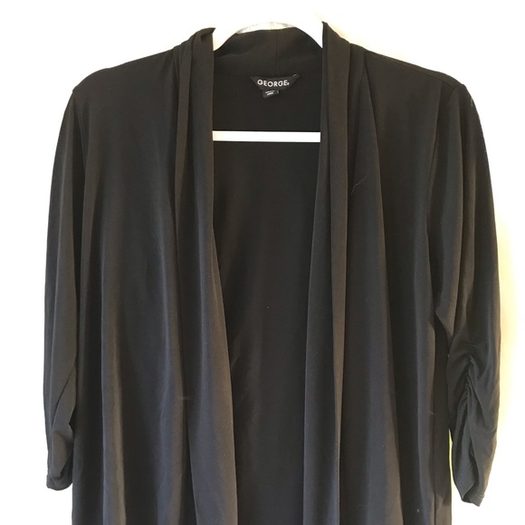 George Black Black Shawl - Picture 1 of 6